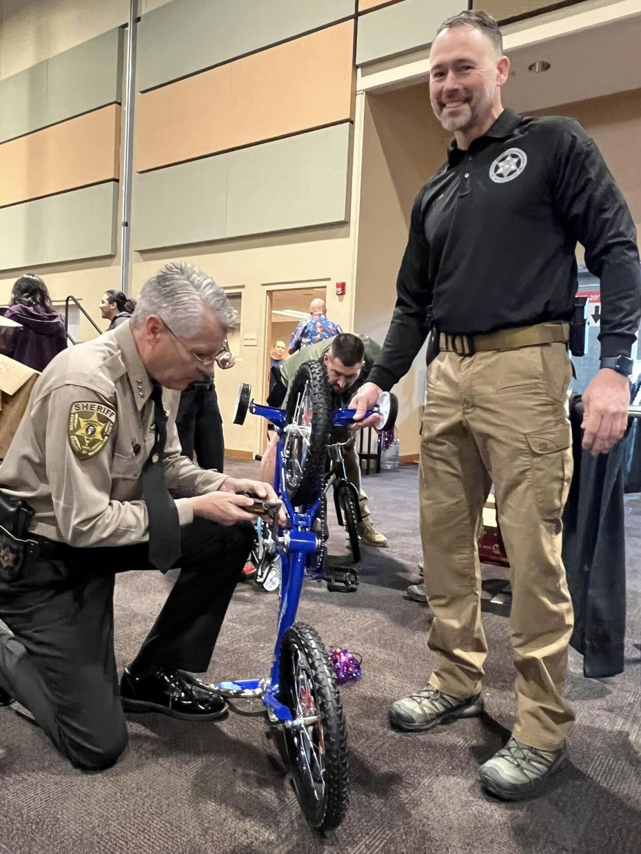 Volunteers build 1.5K bikes in four hours at Bike Build 2022
